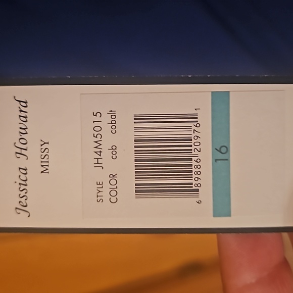 Jessica Howard 16 Cobalt blue dress - Picture 7 of 8